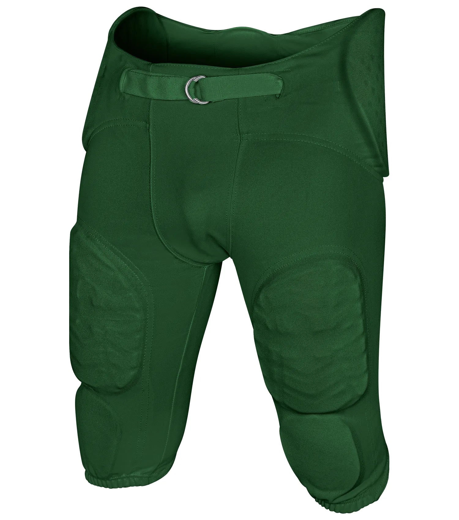 Proline Men's Integrated Football Pants with 7 Flex Pads Dark Green (Adult)