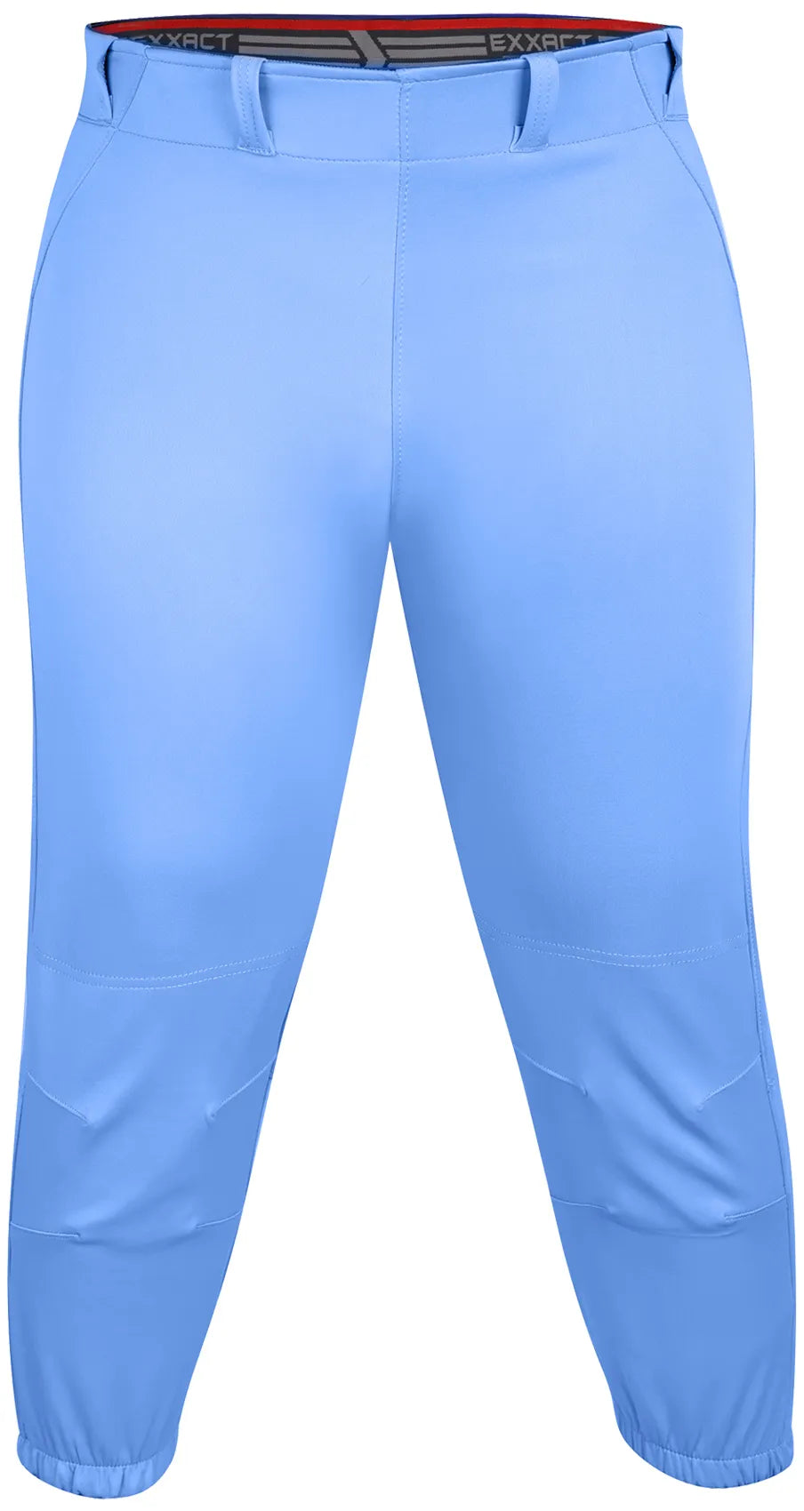 thumbnail image 2 of Exxact Sports Women's Softball Pants - Yoga Style Knicker Pants With Reinforced Knees 2 of 11