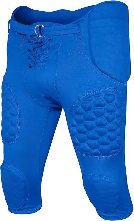 Rebel Mens Integrated Football Pants with Built-in Pads