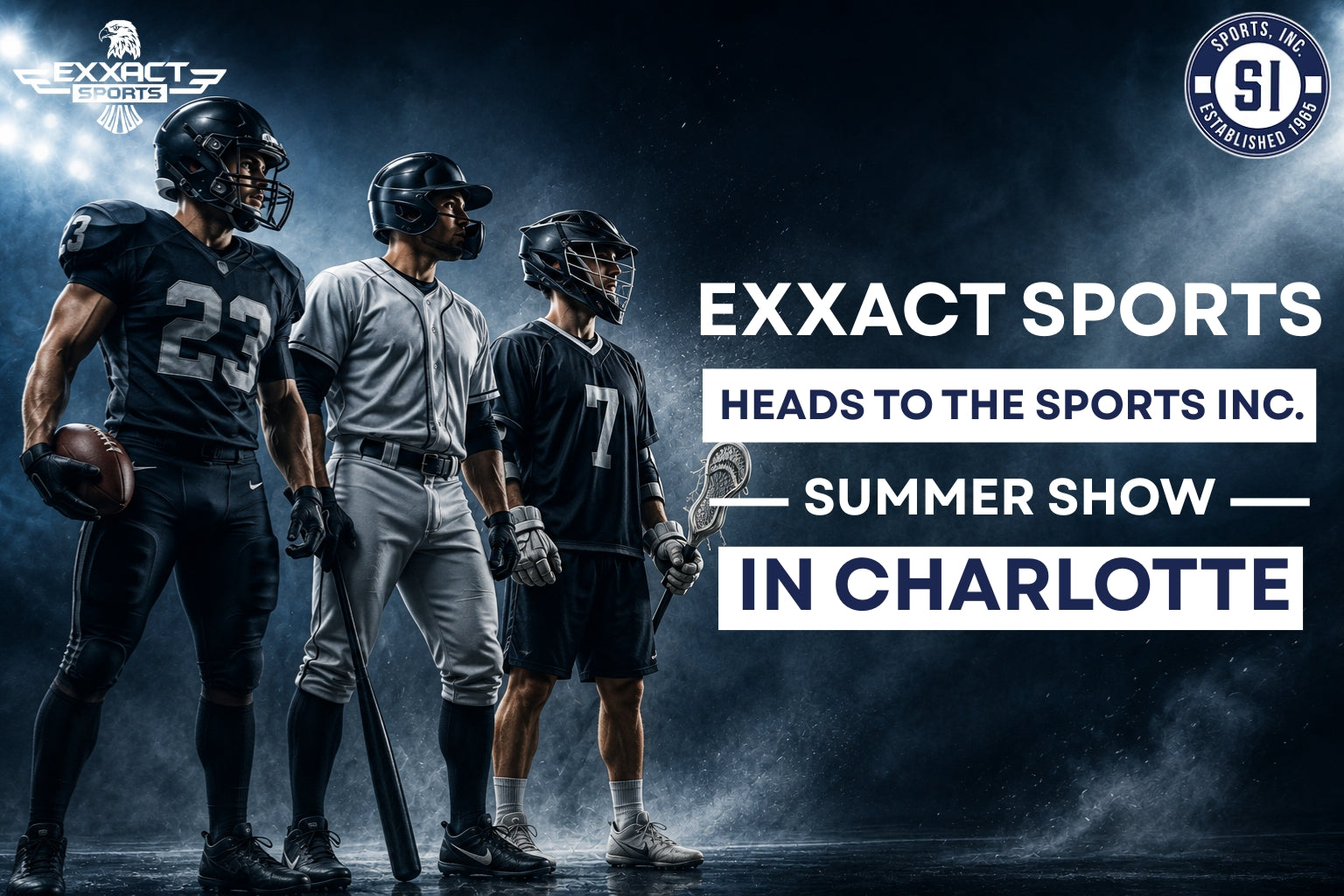 Exxact Sports Heads to the Sports Inc. Summer Show in Charlotte
