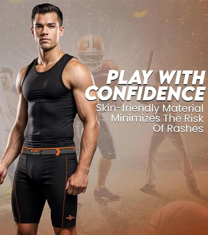 Compression Pants Men Men's/Boy's Compression Hockey Pant With