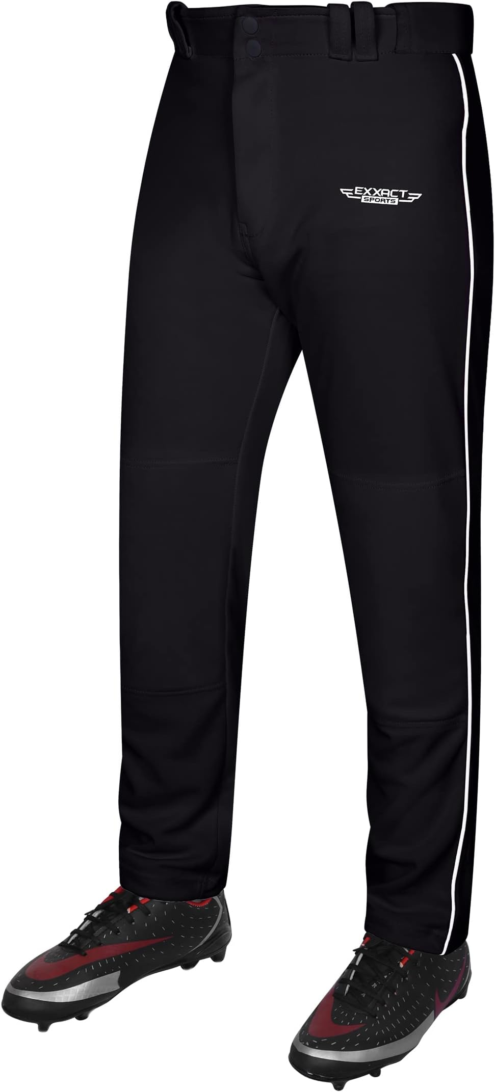 HOMERUN BOYS FULL LENGTH BASEBALL PANTS WITH PIPING (YOUTH)