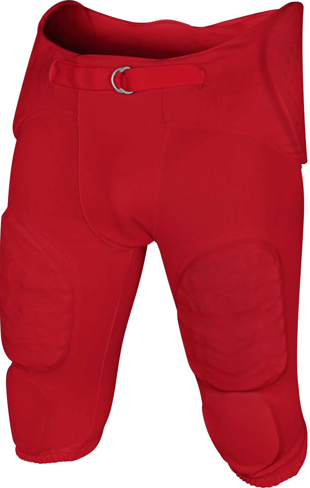 Proline Boys Integrated Football Pants with 7 Flex Pads Red (Youth)