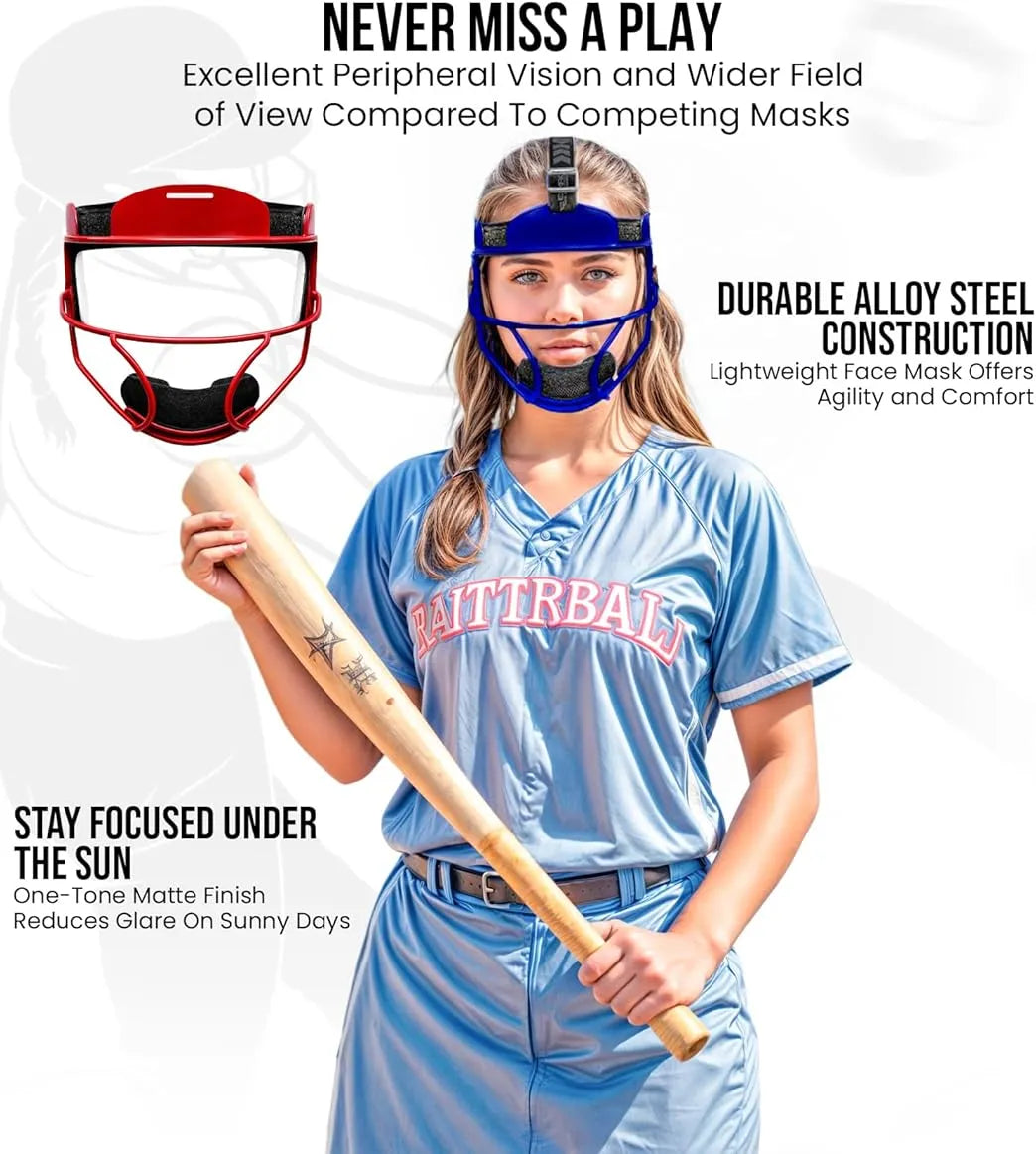 Lightweight Softball Face Mask, Protective Fielders Mask