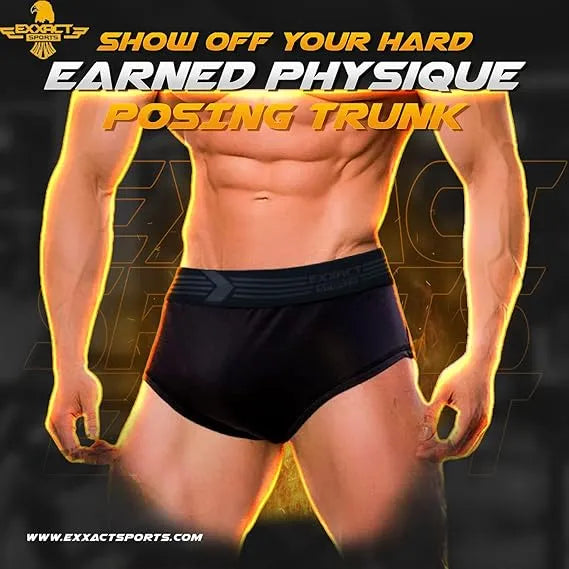 Men's Elite Classic Bodybuilding Posing Trunk