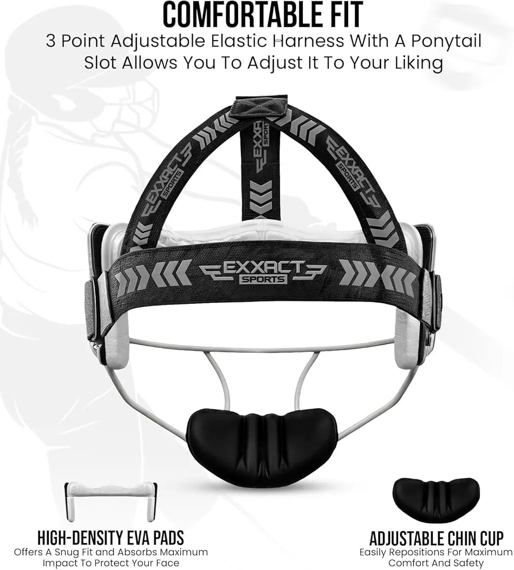 Lightweight Softball Face Mask, Protective Fielders Mask