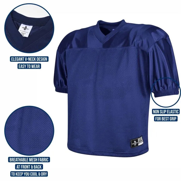 Football Practice Jersey for Boys Navy (Youth)