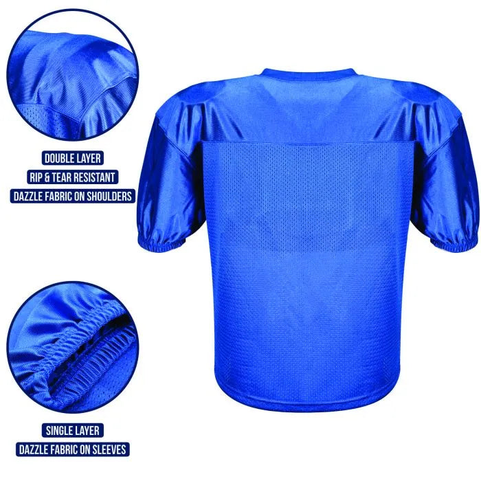 Football Practice Jersey for Boys Royal Blue (Youth)