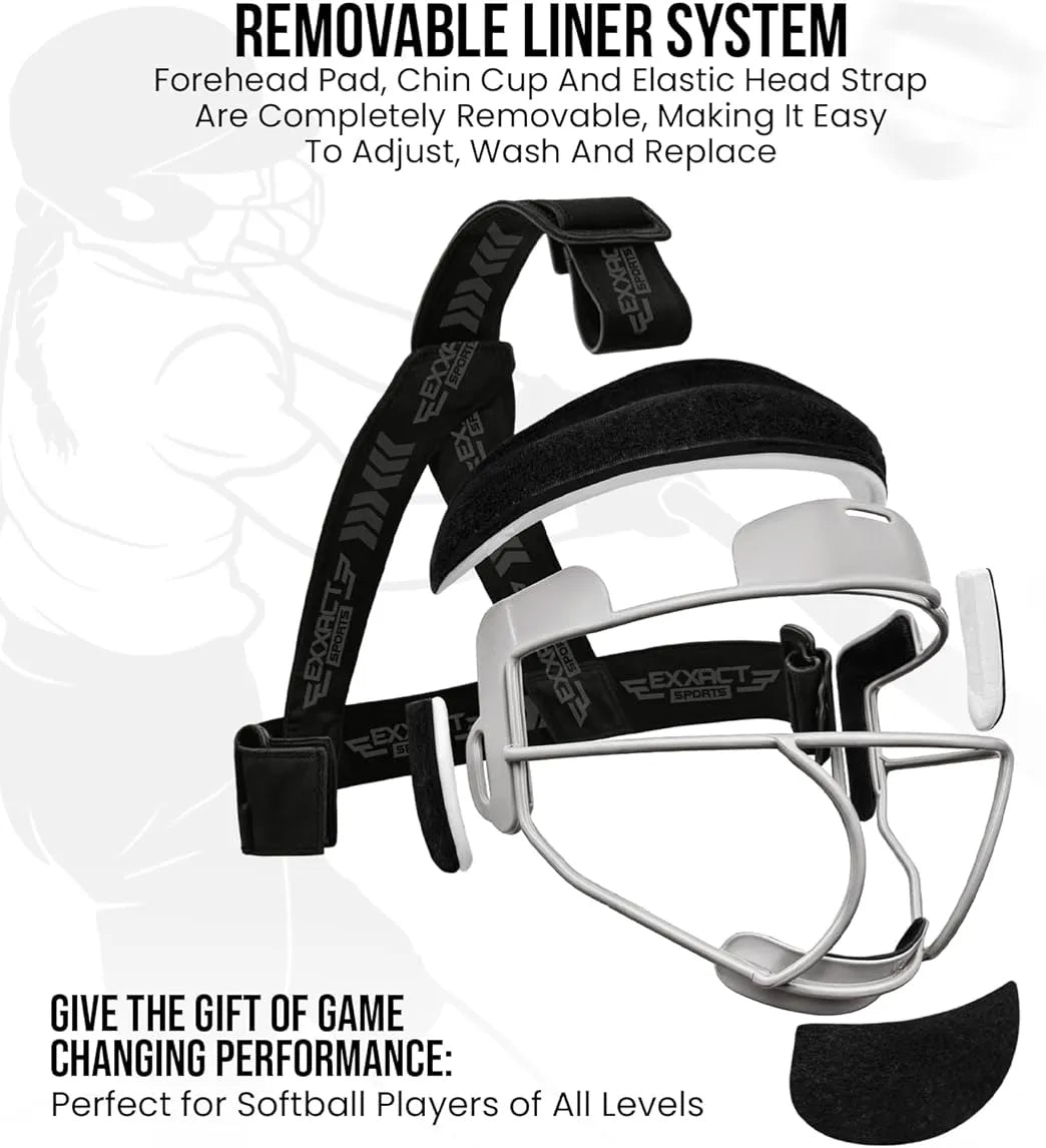 Lightweight Softball Face Mask, Protective Fielders Mask