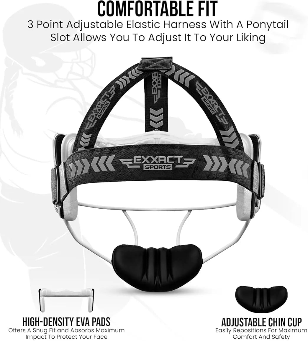 Lightweight Softball Face Mask, Protective Fielders Mask