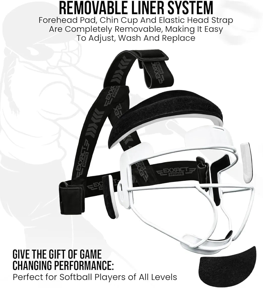 Lightweight Softball Face Mask, Protective Fielders Mask