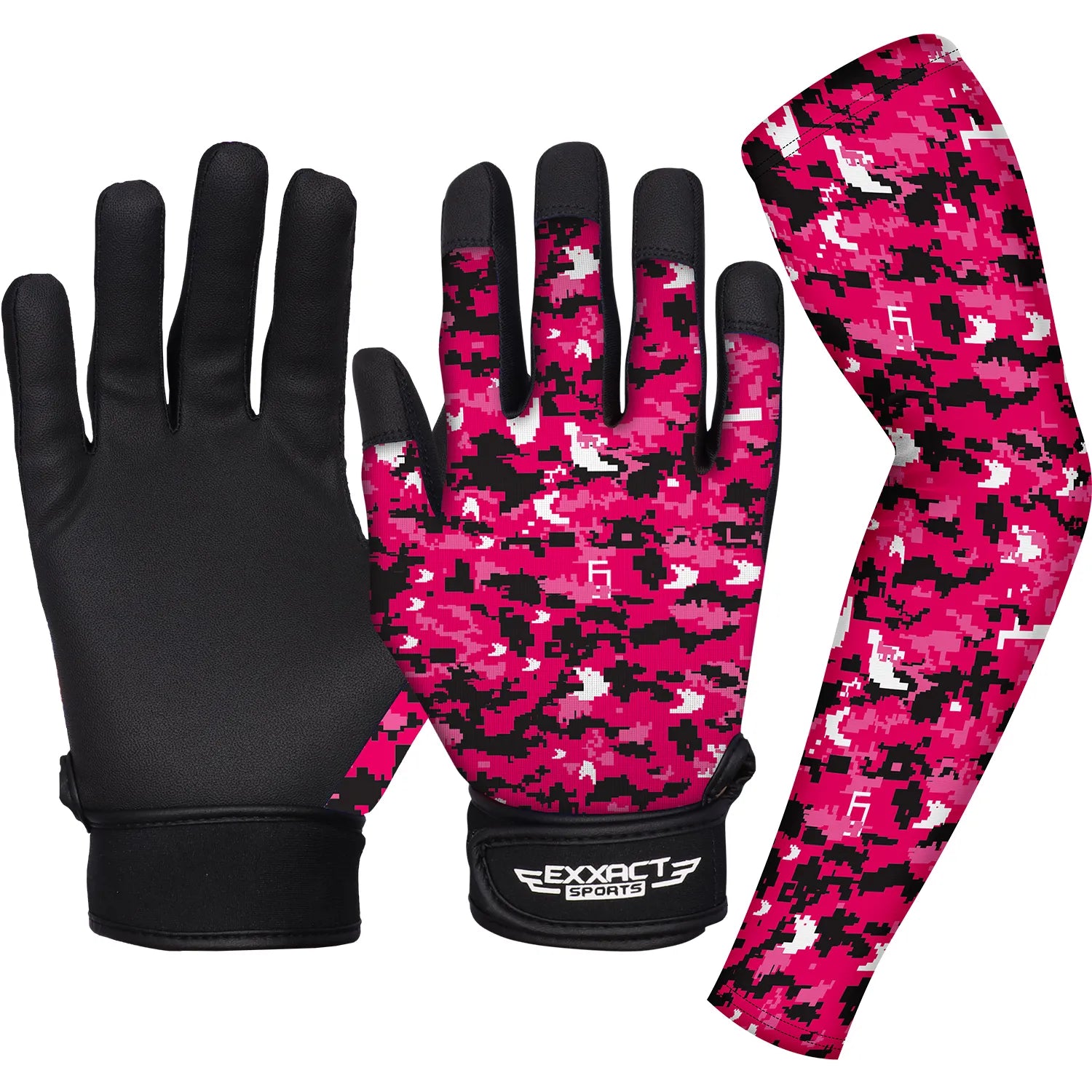 Baseball Batting Gloves with Arm Sleeve (Youth)