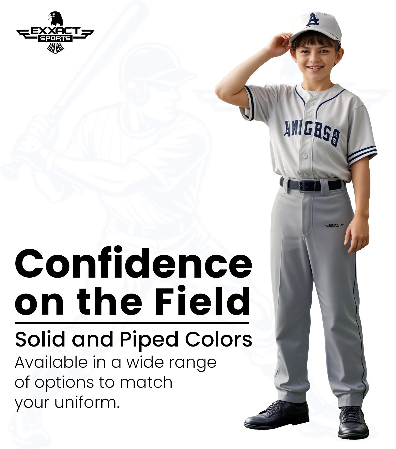 Baseball-homerun-pant-Plain_Youth_Gray