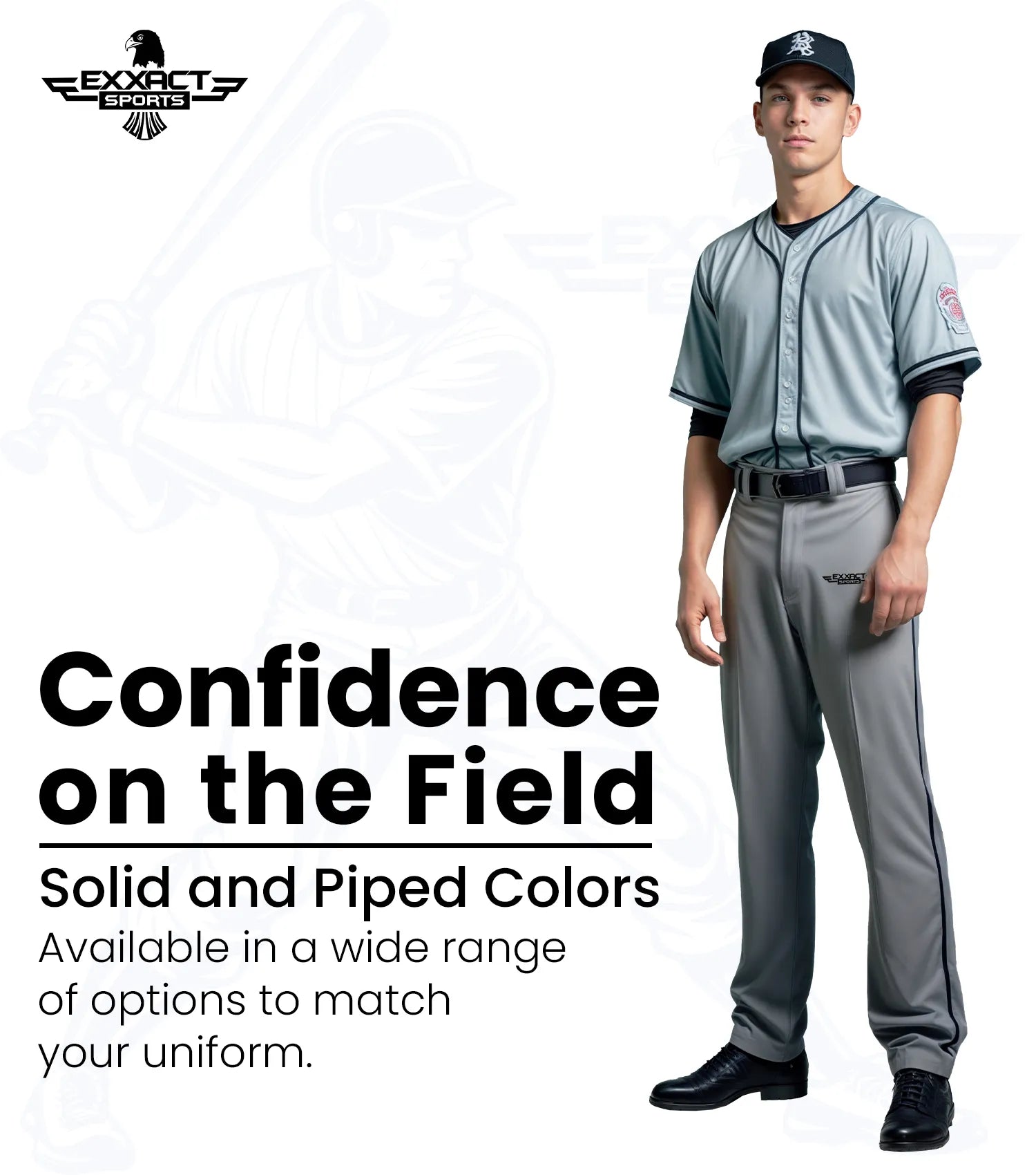 Baseball-homerun-pant-Plain_adult_Gray