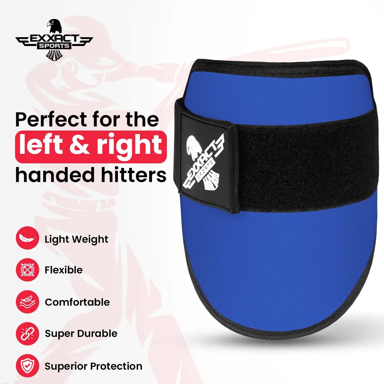 Baseball Elbow Guard with Adjustable Strap (Royal Blue)