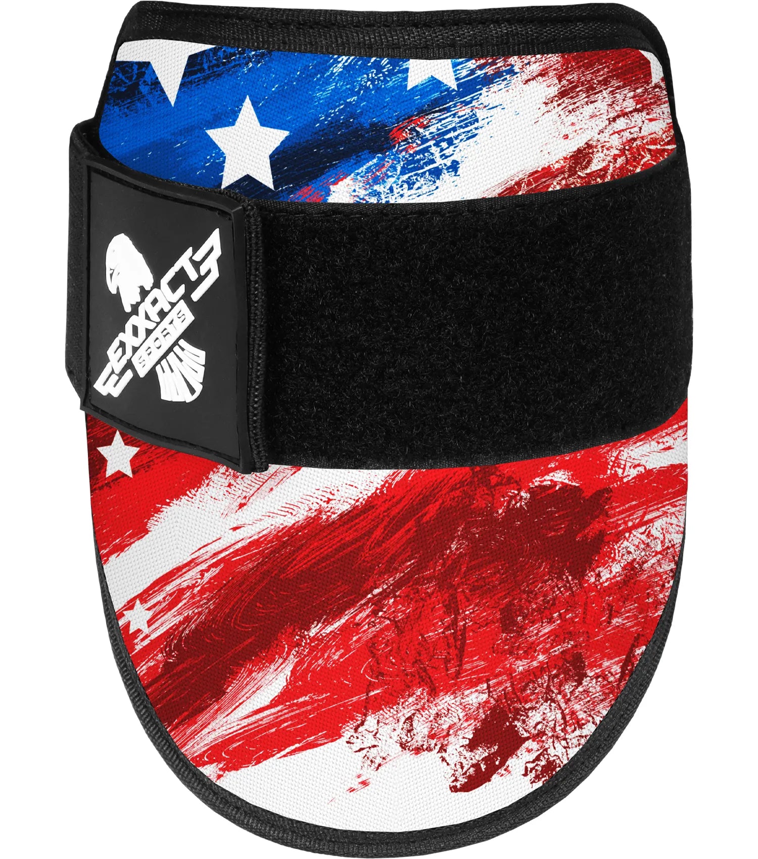 Baseball Elbow Guard with Adjustable Strap (Brushy USA Flag)