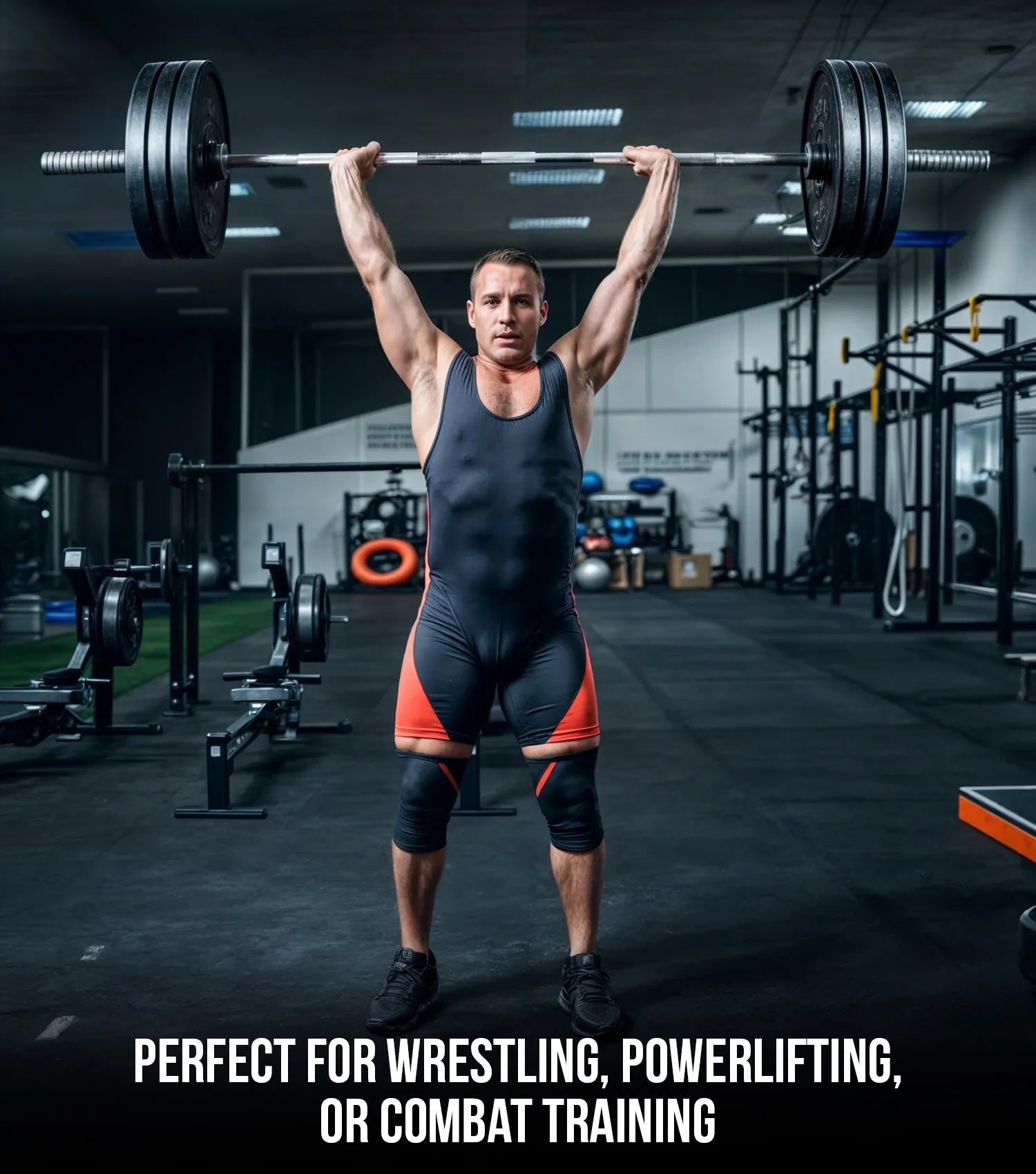Camouflage Wrestling Singlet For MMA, Powerlifting & Training