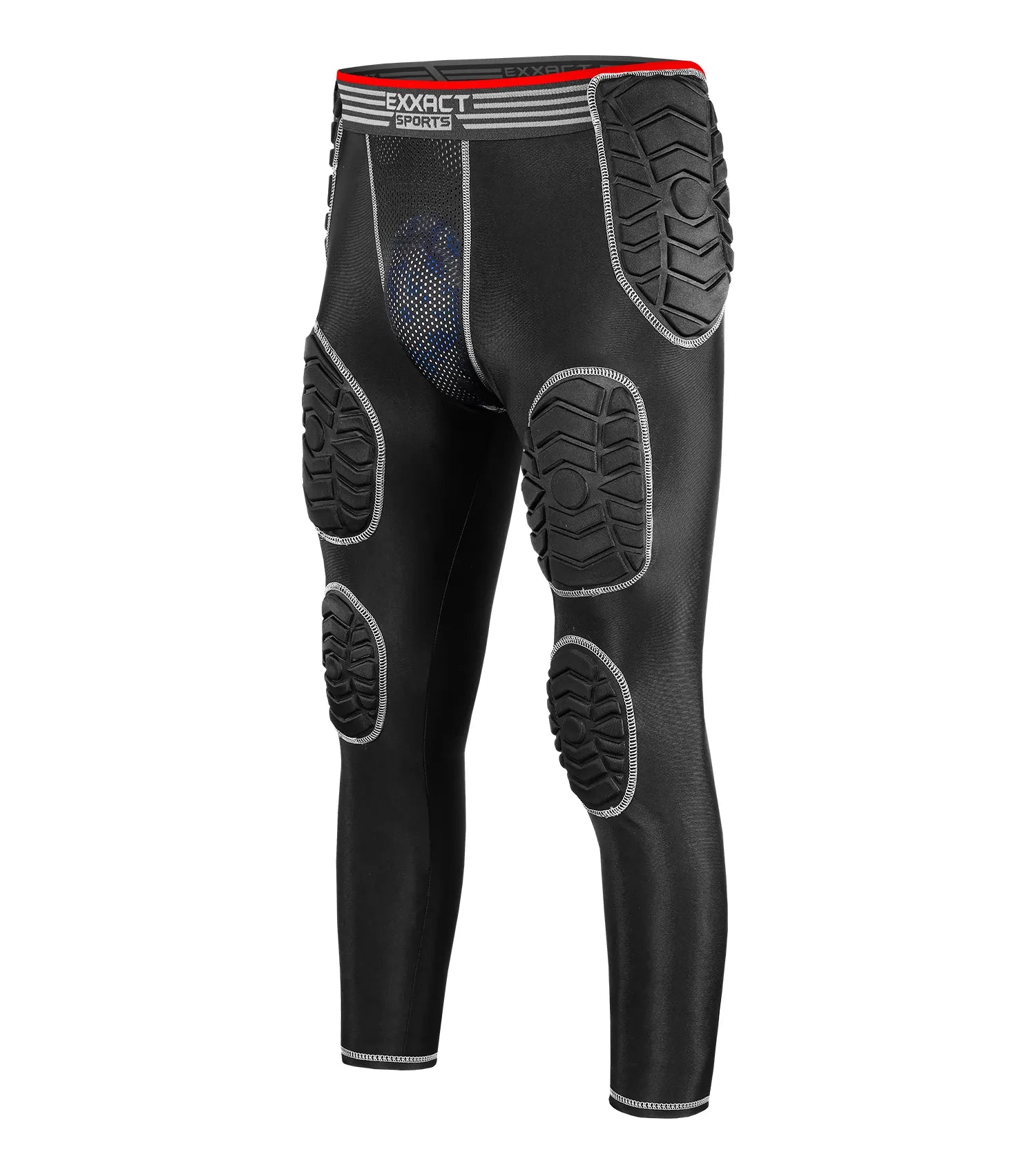 Men's Combat 7-Pads Compression Pant (Black)