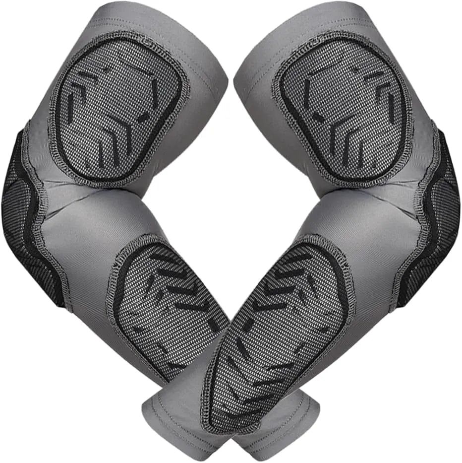Compression 3-Padded Arm Sleeve , Football & Baseball 2 Pack (Adult, Youth)
