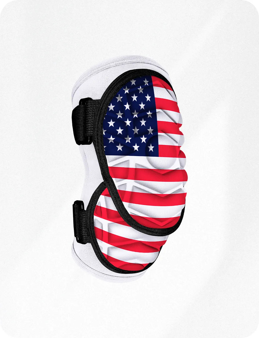 Defender Plus Baseball Elbow Guard with Adjustable Straps USA Flag