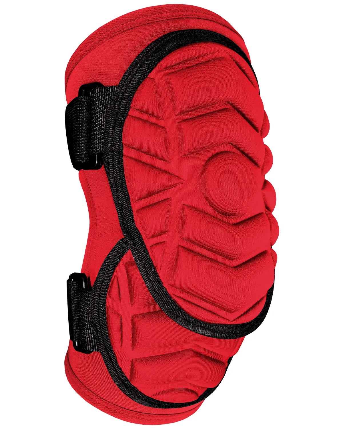 Defender Plus Baseball Elbow Guard with Adjustable Straps (Red)