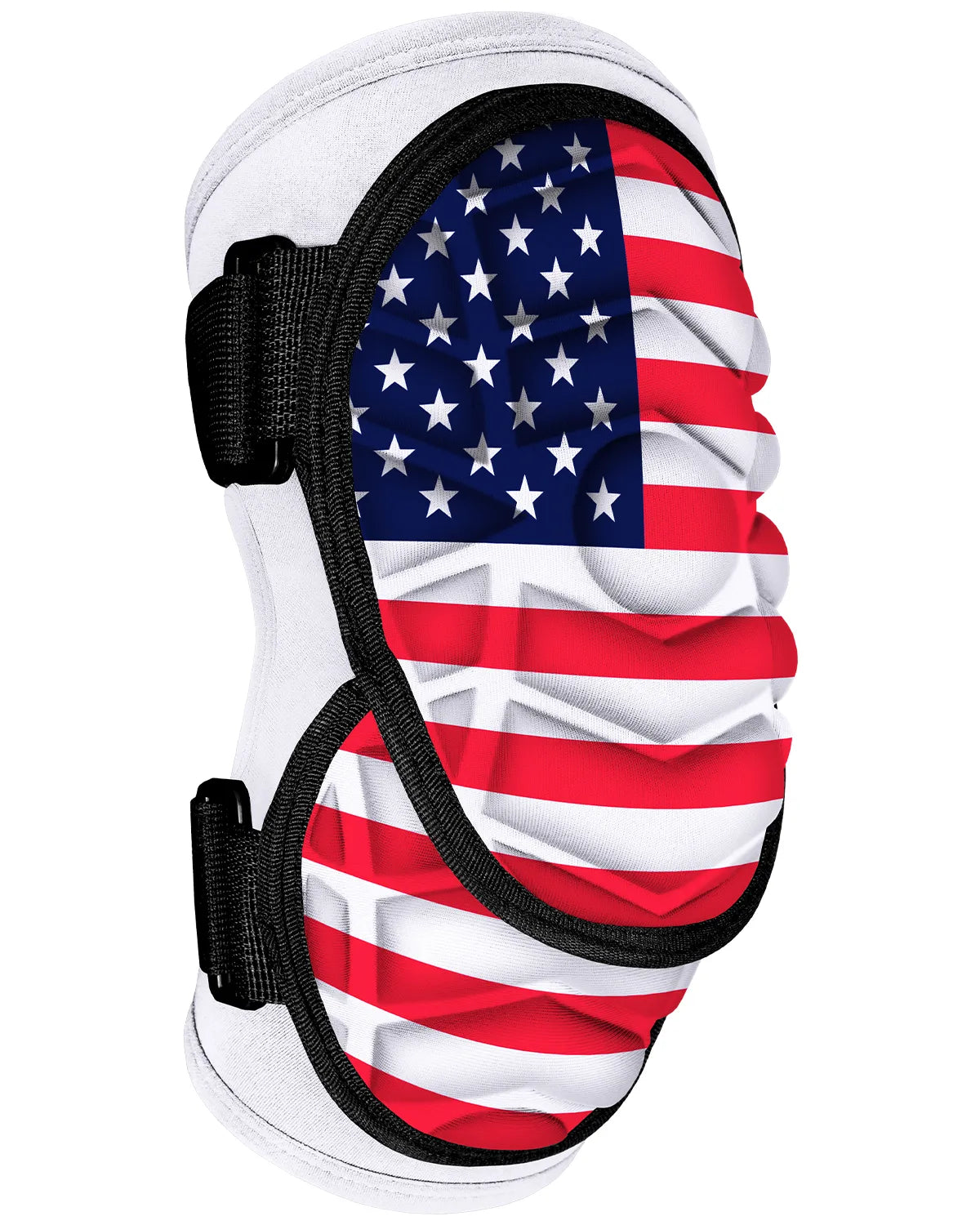 Defender Plus Baseball Elbow Guard with Adjustable Straps (USA Flag)