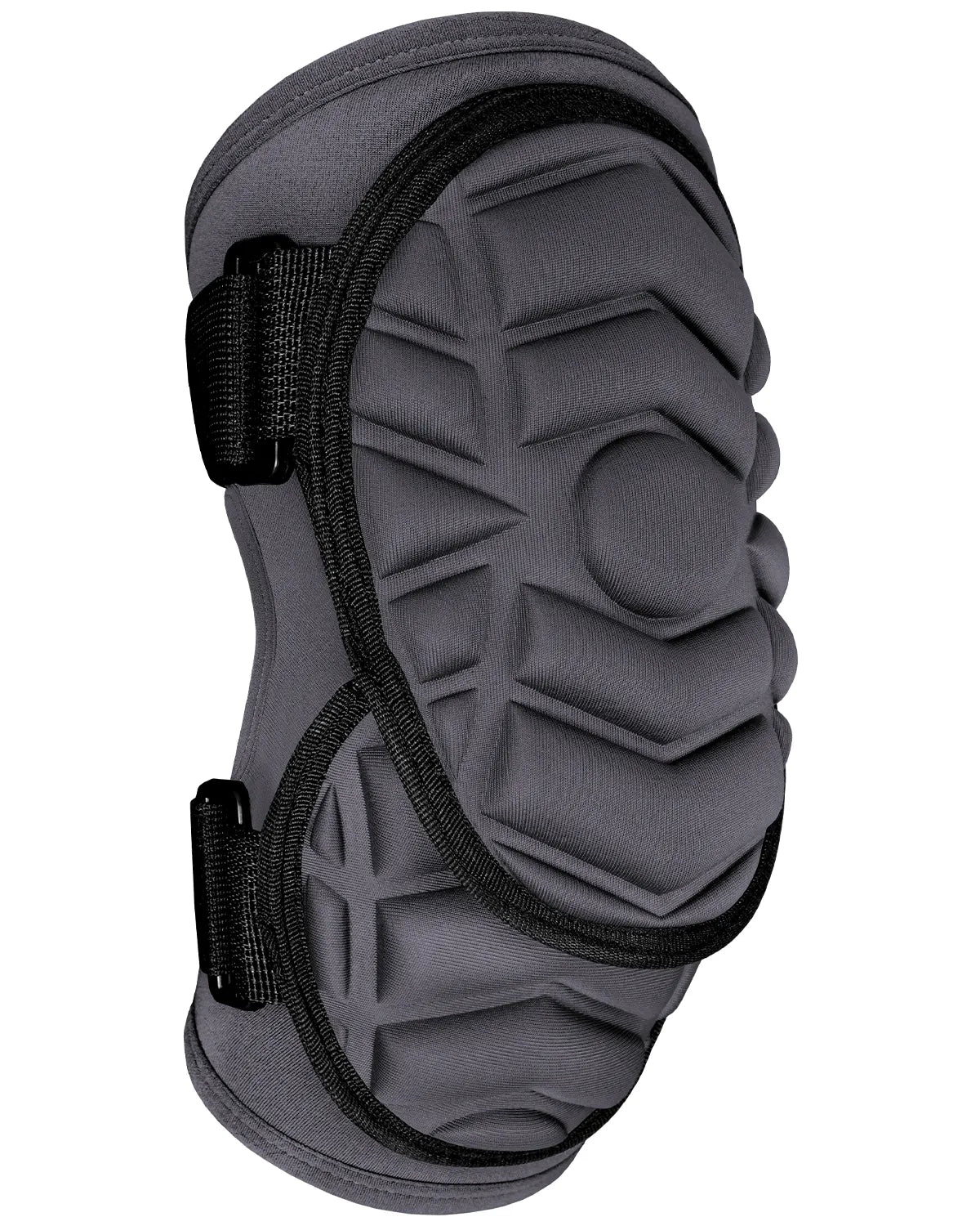 Defender Plus Baseball Elbow Guard with Adjustable Straps (Dark Gray)