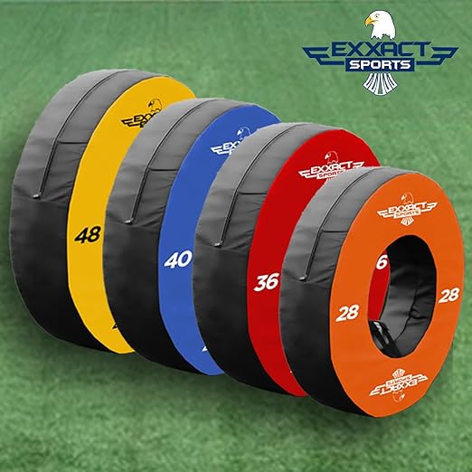 Football Tackle Wheel Dummies with Straps - 28 Inches