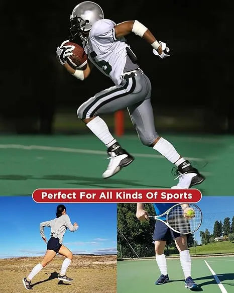 Football Leg Sleeves Men's & Boys (1 Pair) Royal Blue