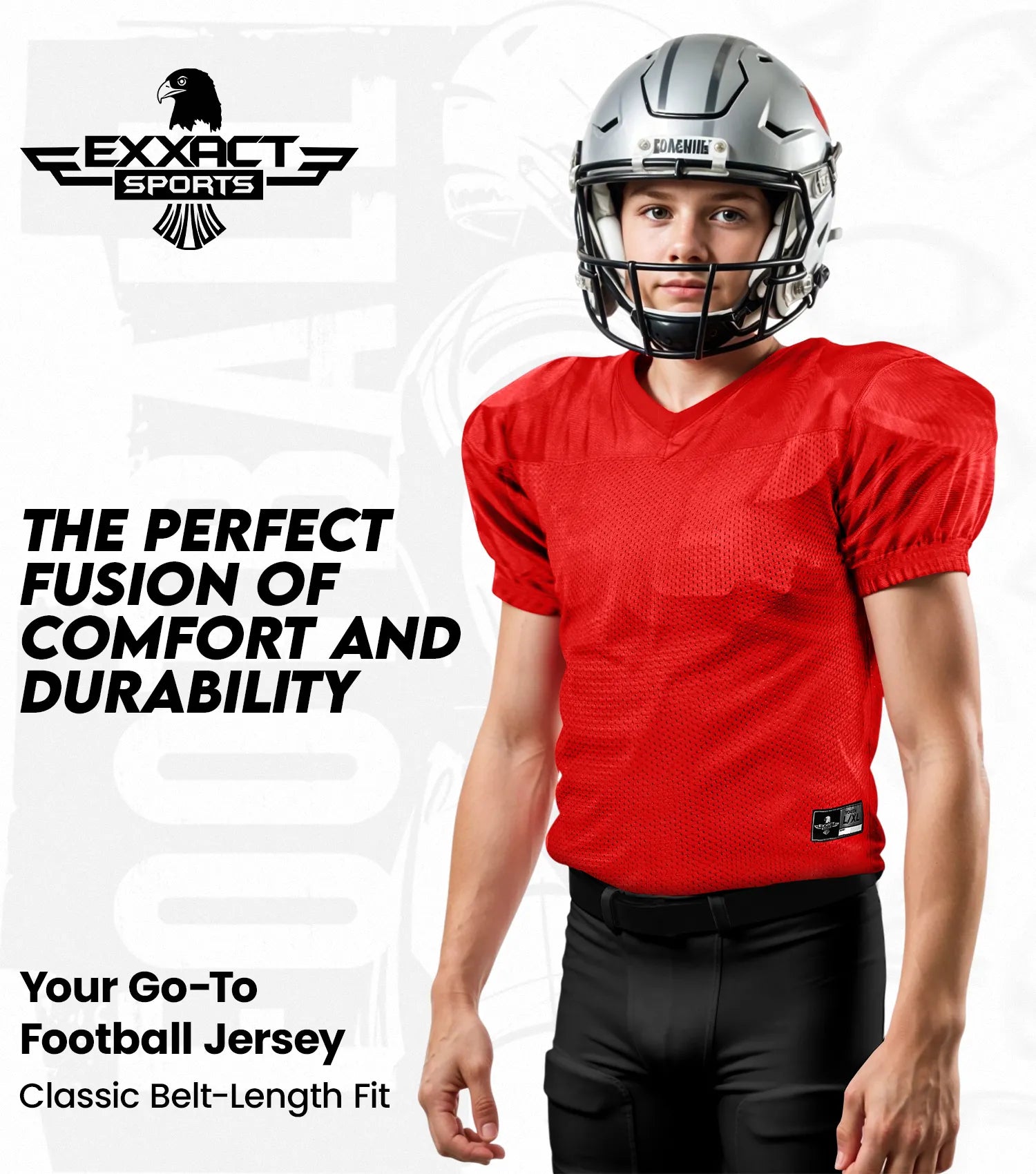 Boys Youth Football Practice Jersey (Dark Grey) | Exxact Sports