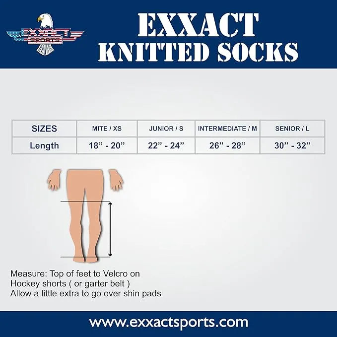 Knit Men & Women Hockey Socks