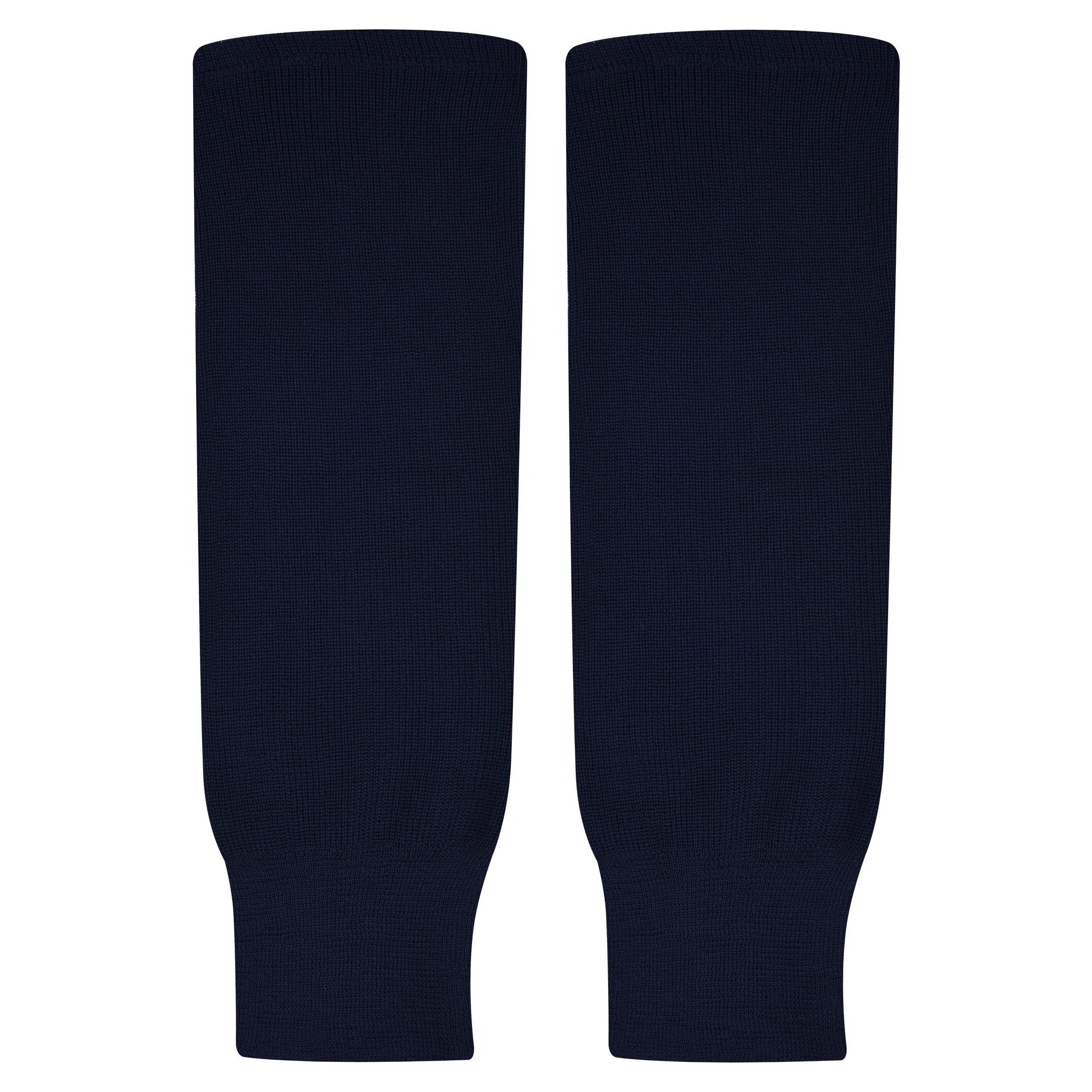 Knit Men & Women Hockey Socks  Navy