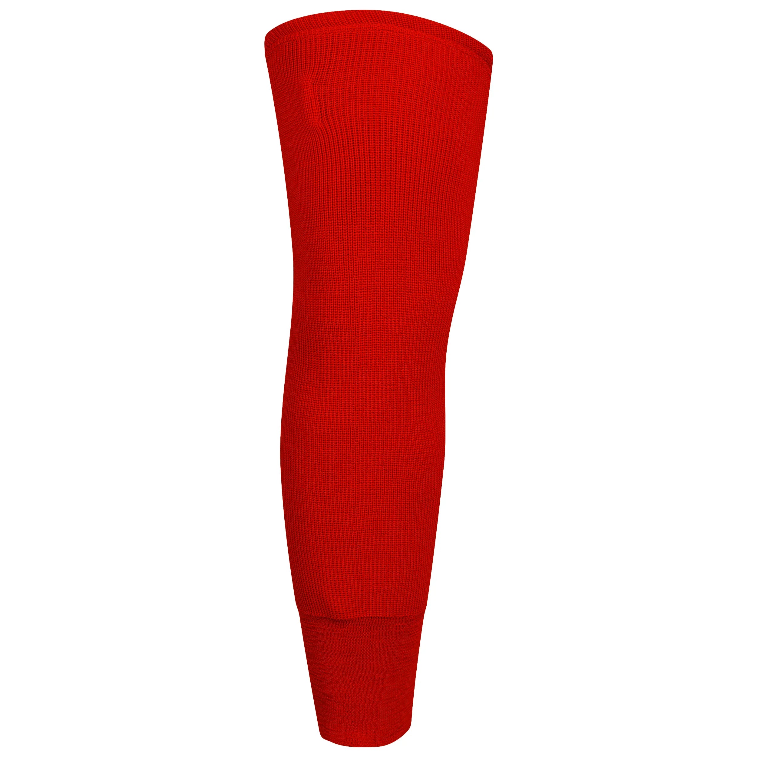 Knit Men & Women Hockey Socks  Red