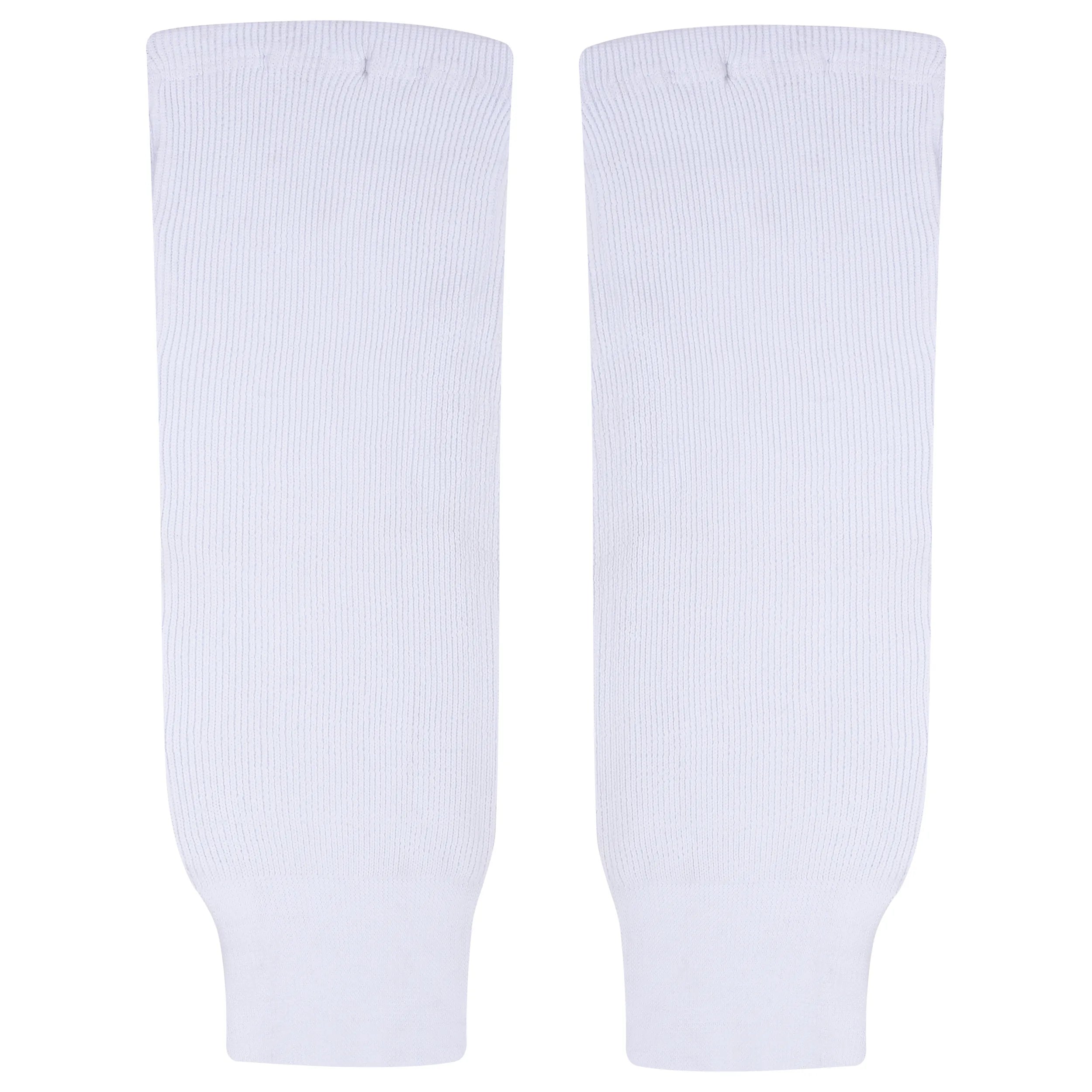 Knit Men & Women Hockey Socks  White