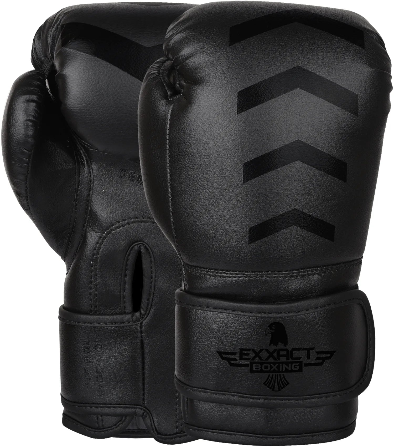 Kids Knockout Boxing Gloves with Padded Protection Black