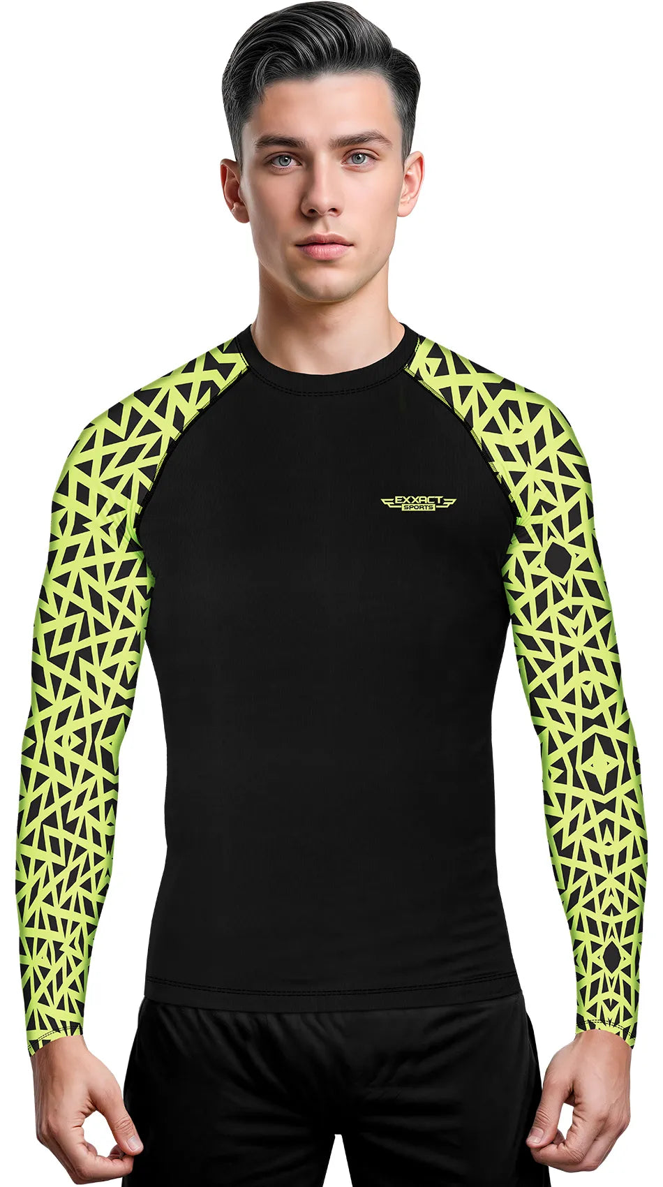 BJJ Rash Guard Mens Long Sleeve Adult| Exxact Sports