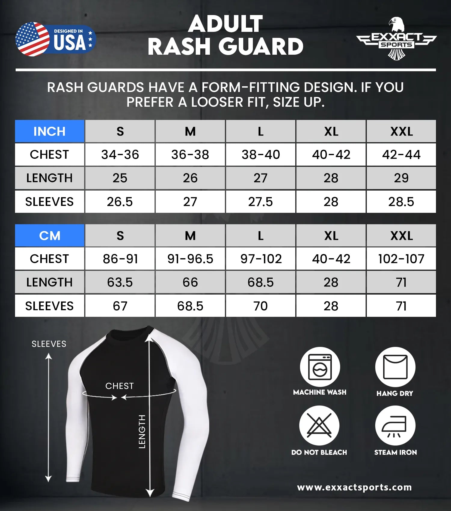 Men's Black BJJ Rash Guard Long Sleeve