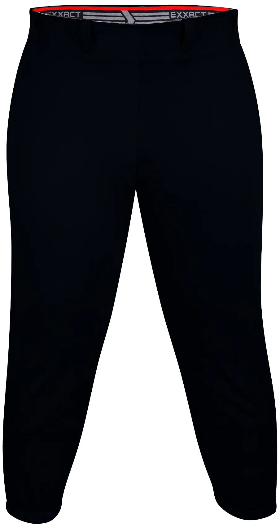 Knicker/Yoga Style Softball Pants For Girls (Black)