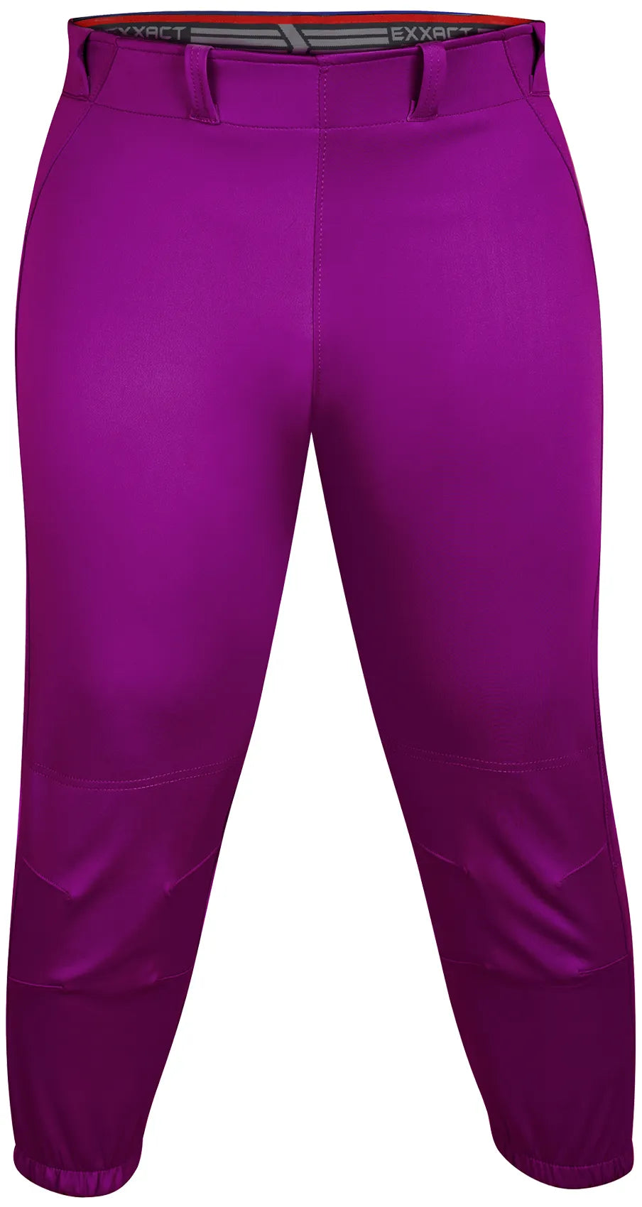 Yoga/Knicker Style Softball Pants For Women (Purple)