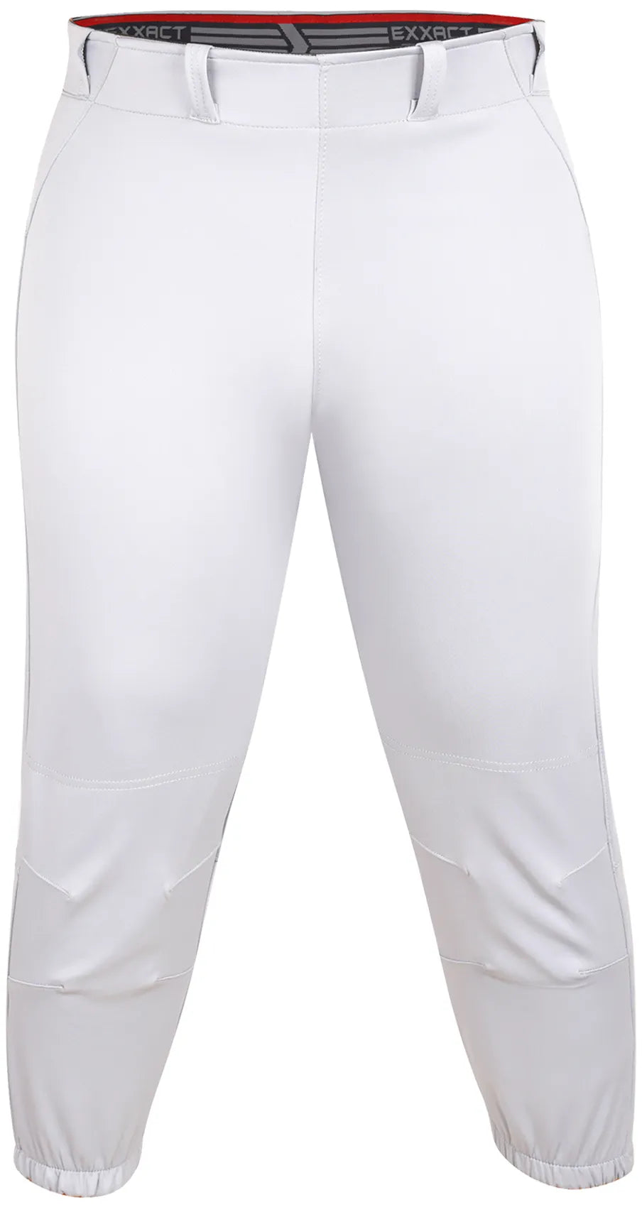 Yoga/Knicker Style Softball Pants For Women (White)