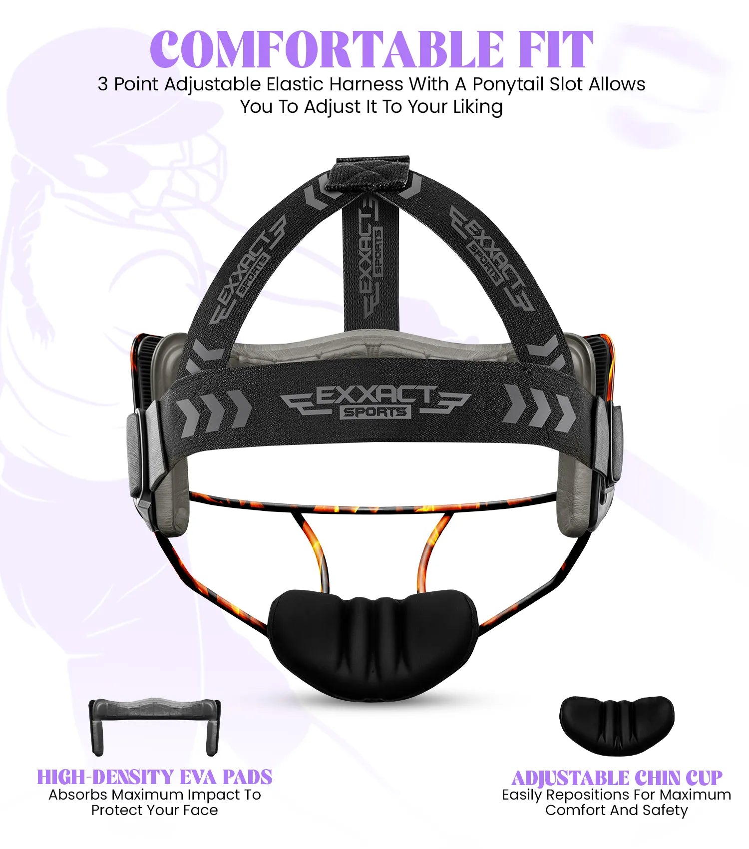 Softball_face_mask_flame