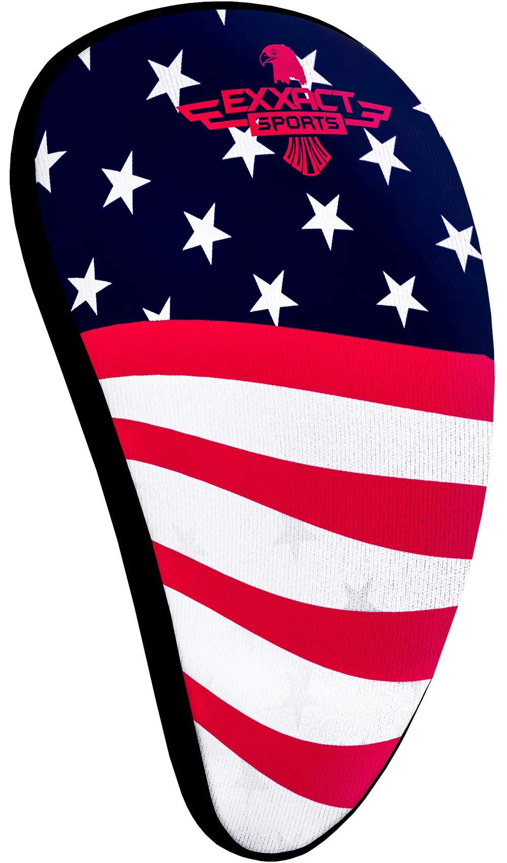 Lightweight Athletic Cup For Men & Boys with Soft Rim Comfort (USA Flag)