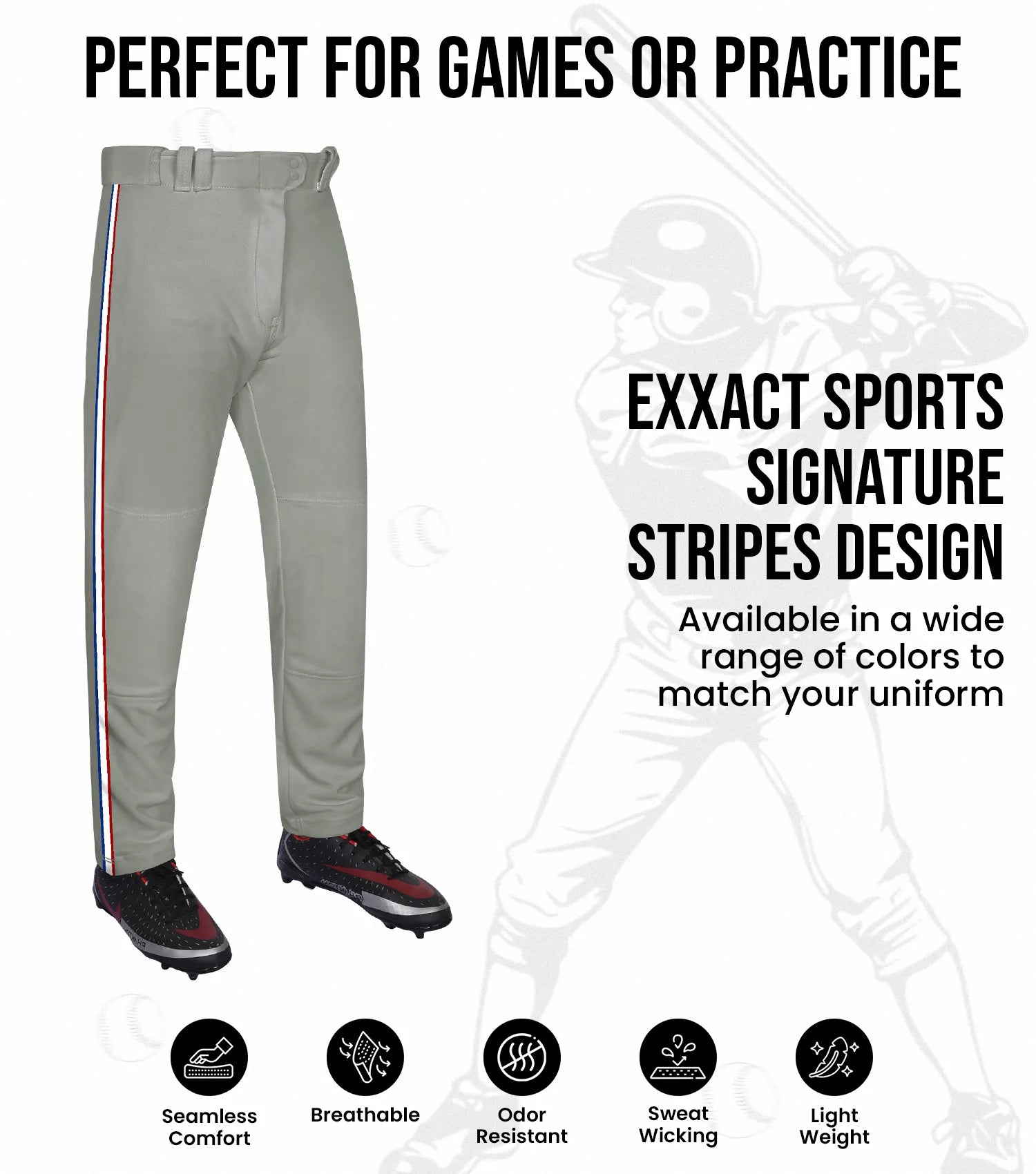 baseball-full-length-pant-Youth-Grey_red_white_navy