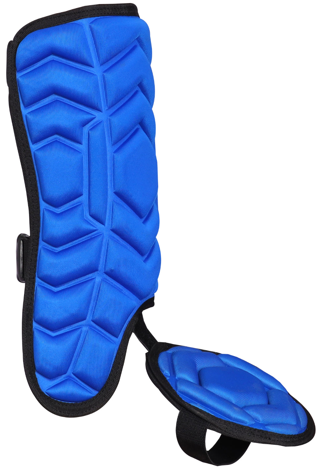 Baseball Batter's Leg Guard with Adjustable Straps (Royal Blue)