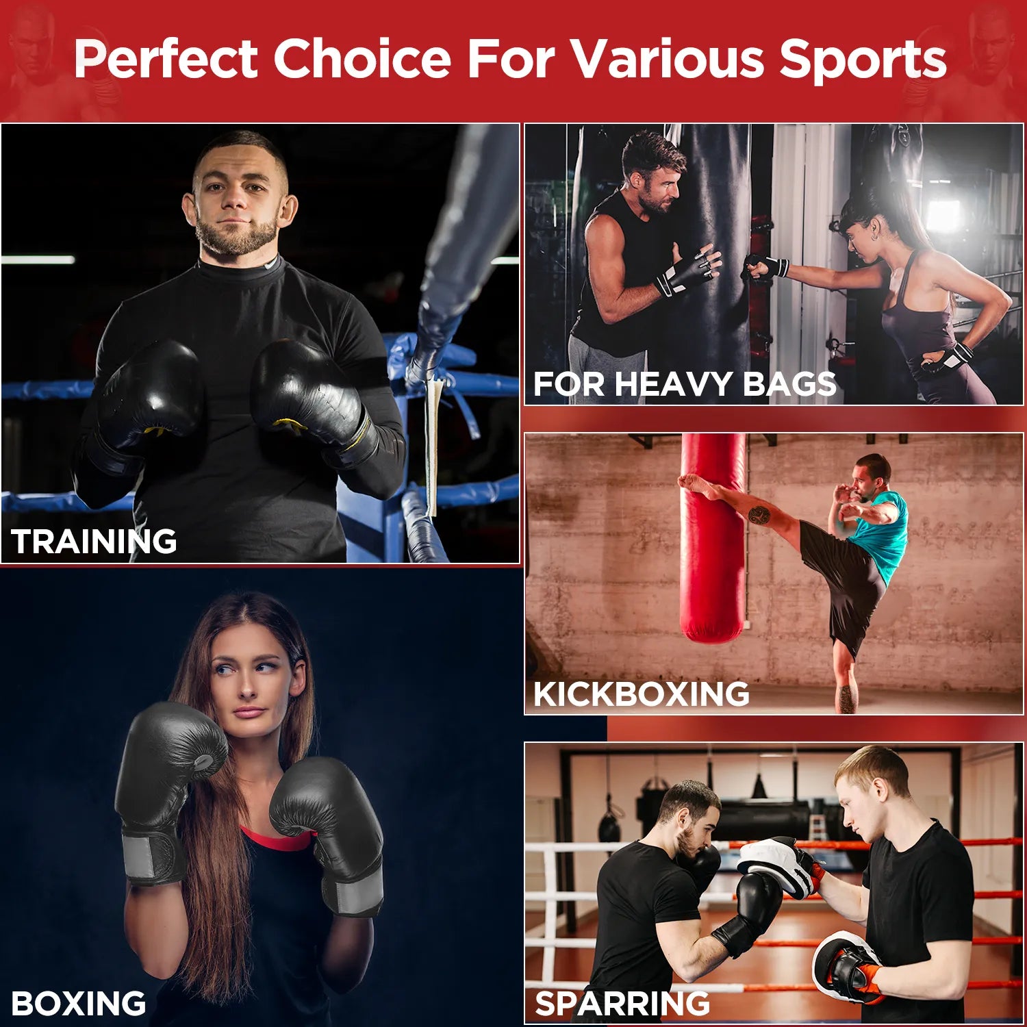 Clash Boxing Gloves for Men & Women