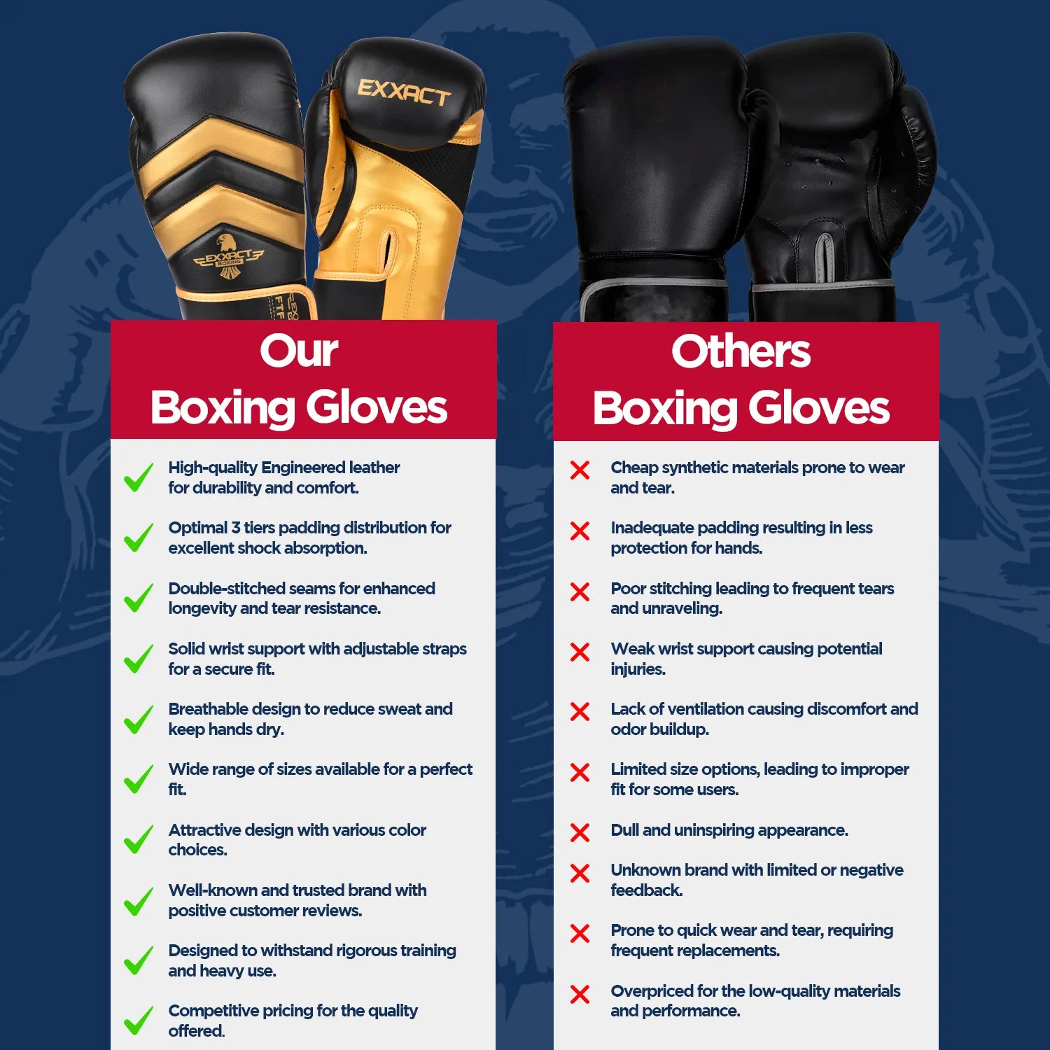 Clash Boxing Gloves for Men & Women