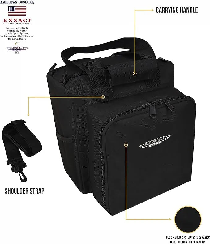 Flight Gear Bag with Multiple Pockets for Pilots and Travelers