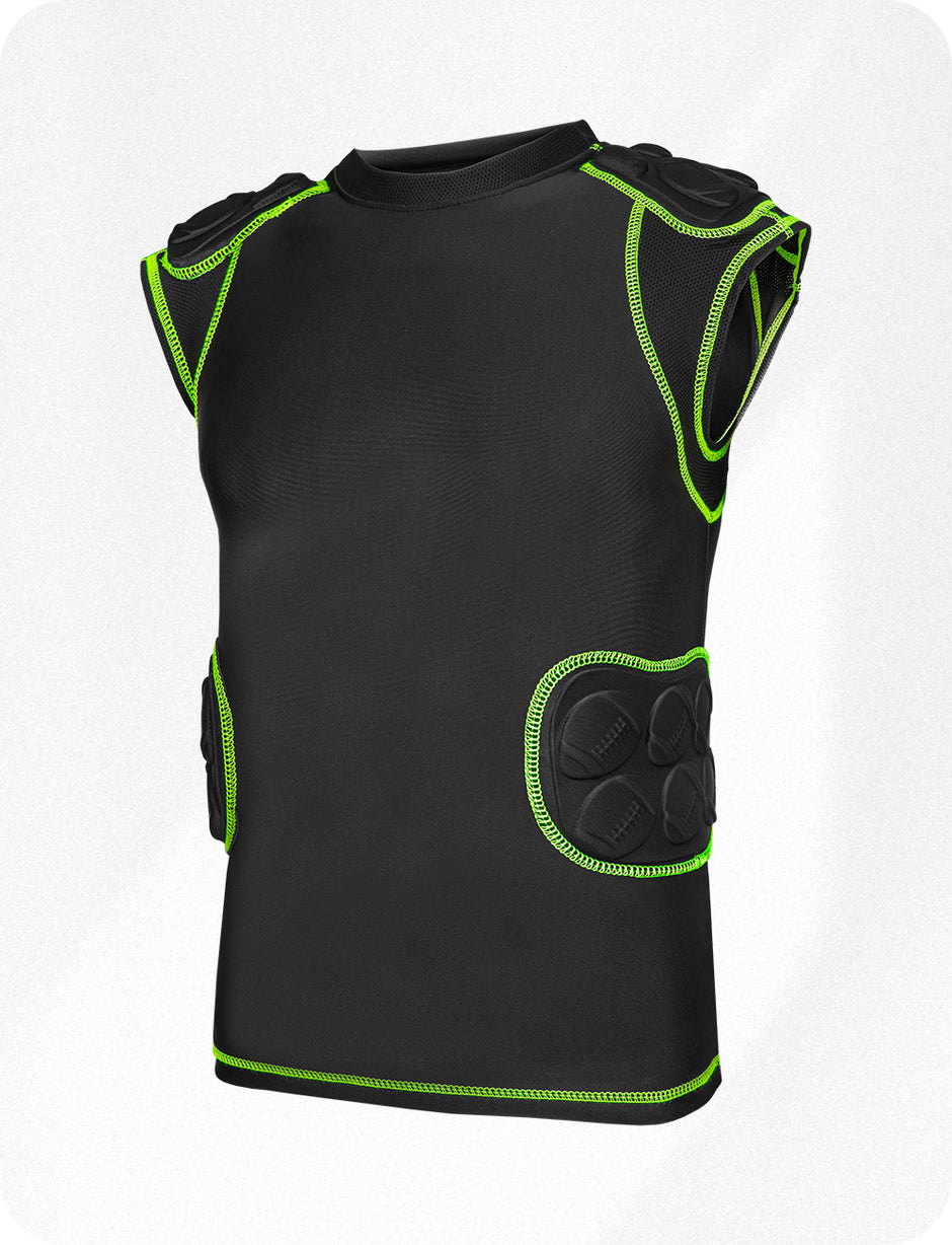 Football Padded Jersey | Padded Football Jersey | Practice & Game ...