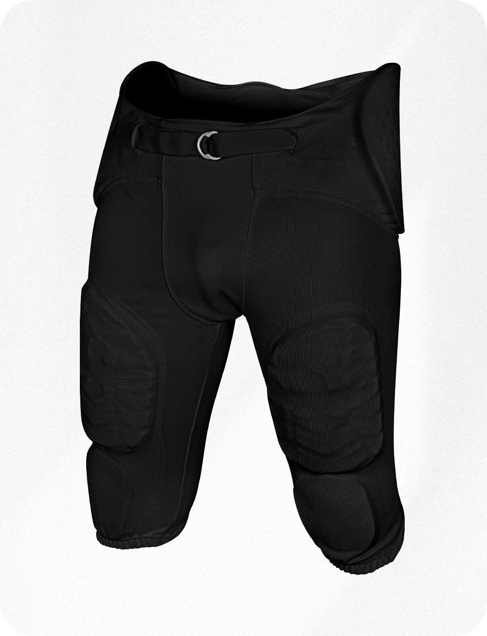 Proline Men Integrated Football Pants with 7 Flex Pads Black (Adult)