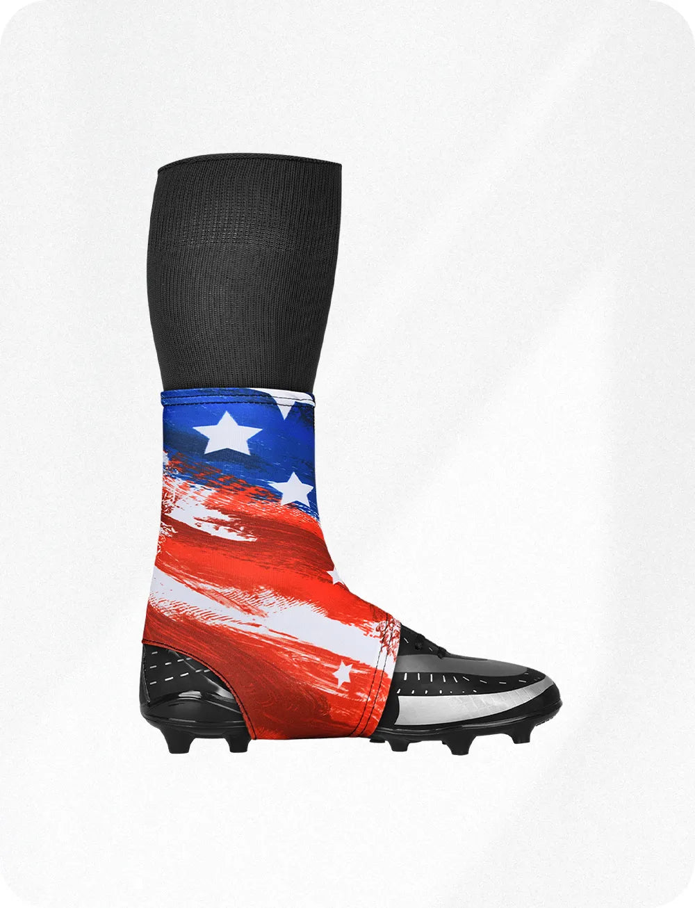 Spats Cleat Men & Boys Football Covers Bruashy Usa Flag